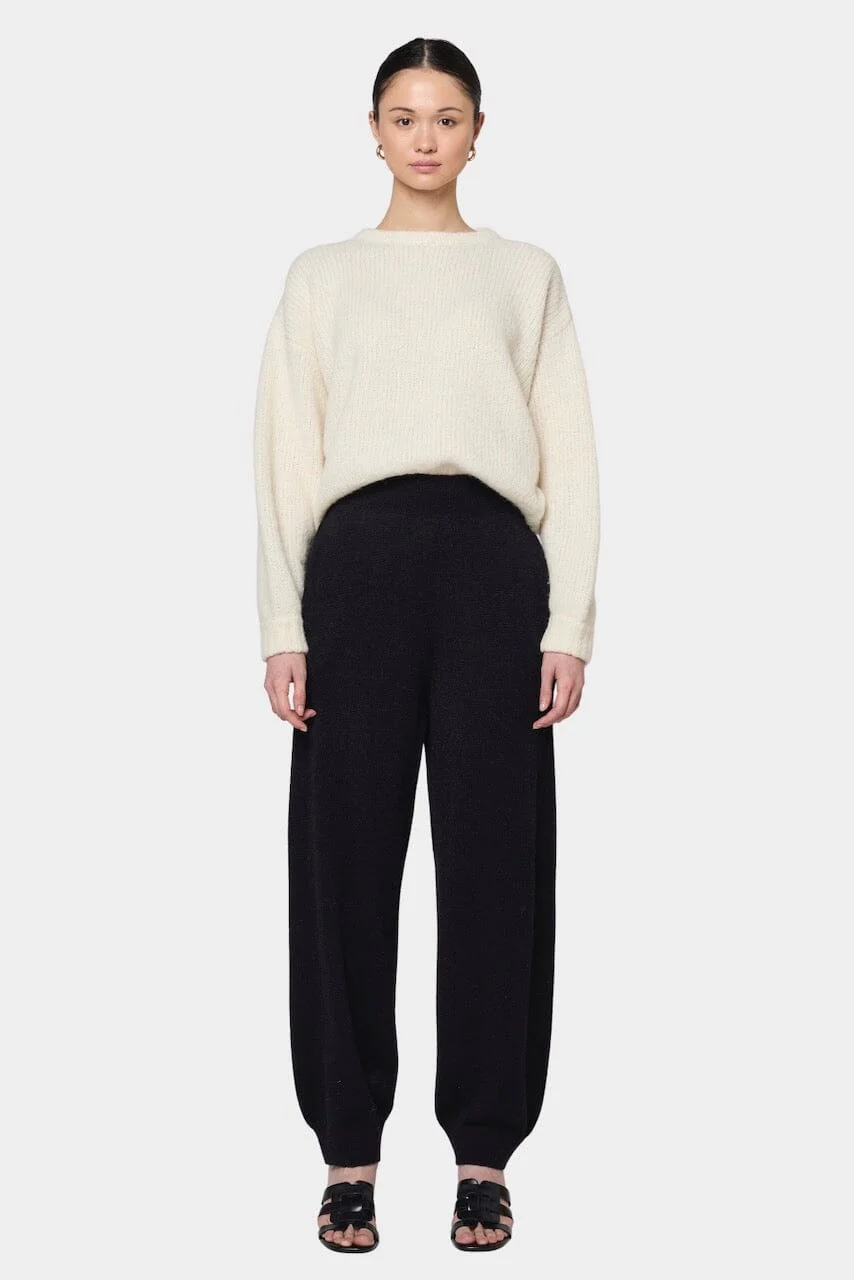 Balloon Sleeve Sweater, Cream - Image 6