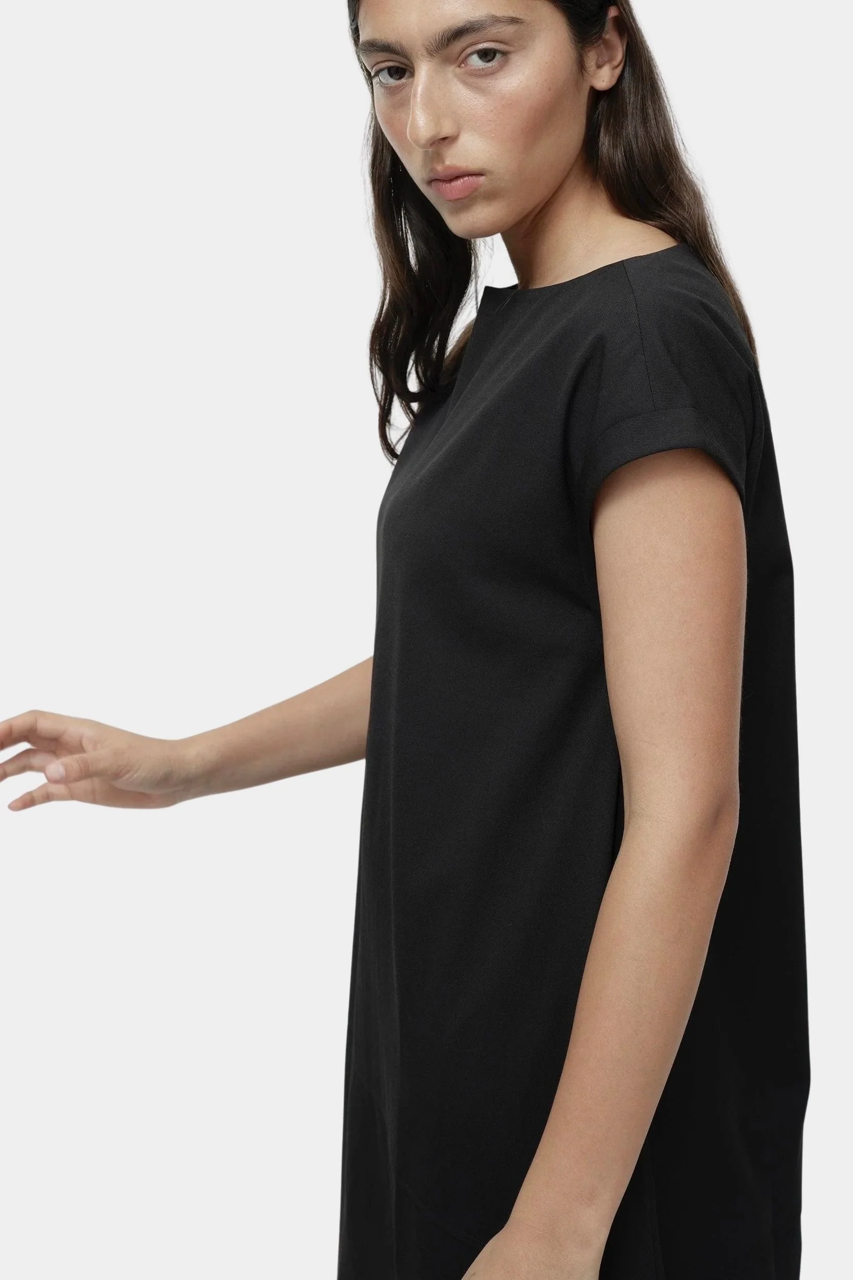 Balloon Maxi Dress, Black - Image 4