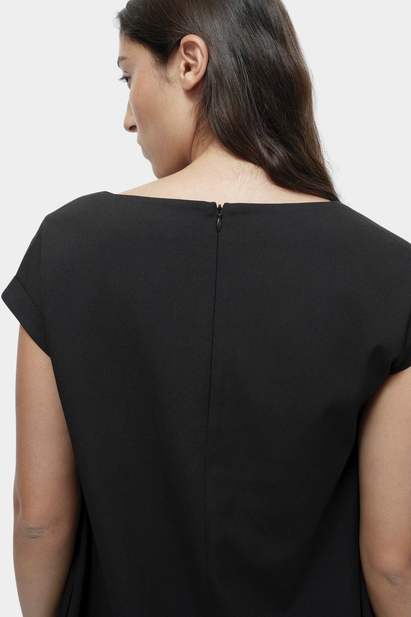 Balloon Maxi Dress, Black - Image 5