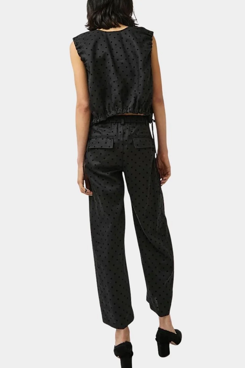 Justin Pant, Black Dot Linen - Image 3