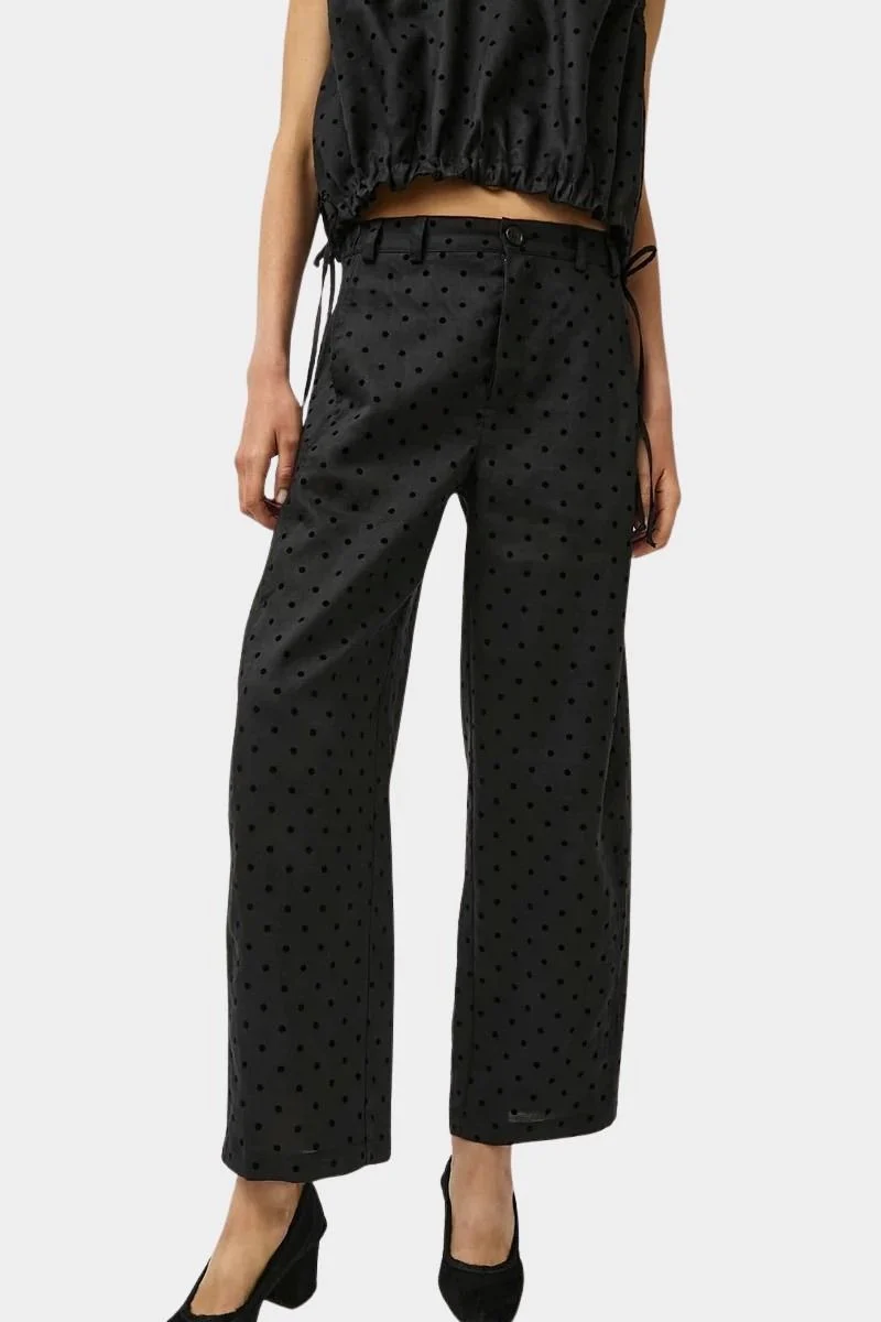 Justin Pant, Black Dot Linen - Image 4