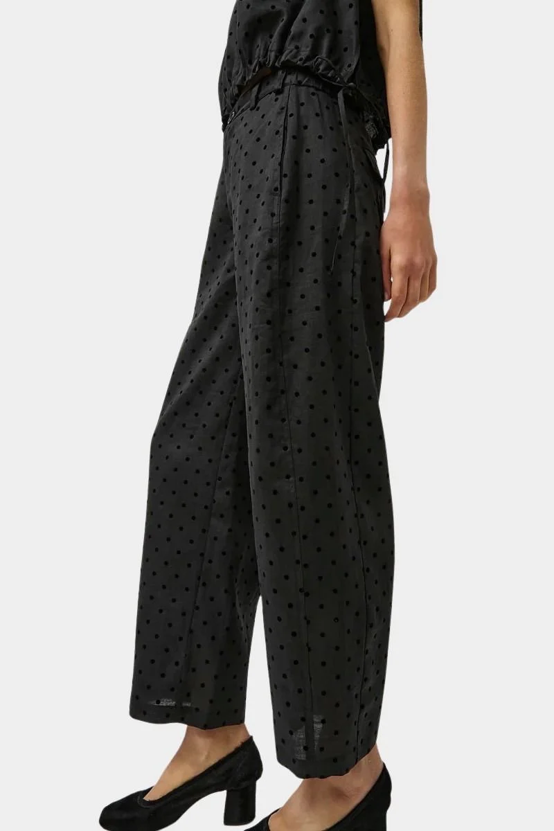 Justin Pant, Black Dot Linen - Image 6