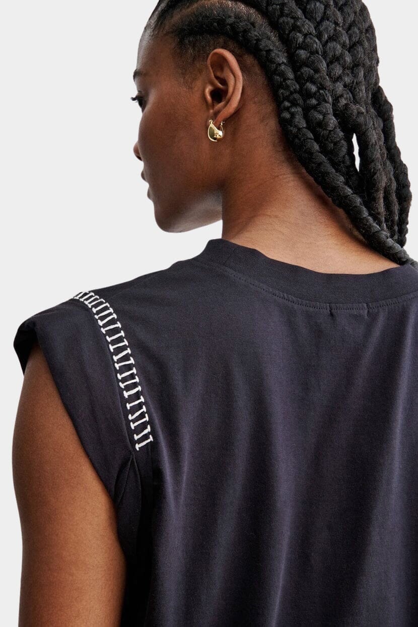 Miles Tee, Black - Image 3