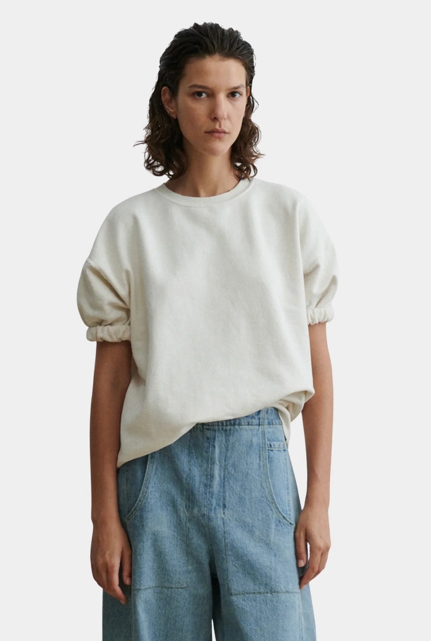 Stanza Sweatshirt, Dirty White - Image 6
